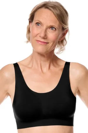 Amoena Aylin Seamless Mastectomy Bra - Black