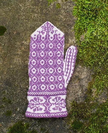 Aslaug mitten pattern