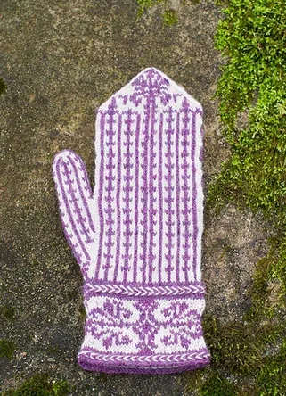 Aslaug mitten pattern