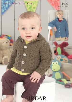 Baby Boys and Boys Jackets in Sirdar Snuggly Dk - Digital Version