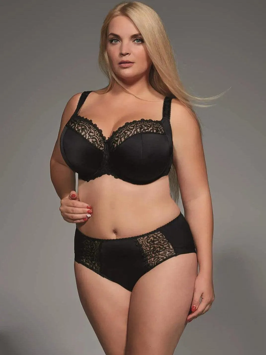 Black Betty Semi Soft Cup Bra in Bands 30 through 40