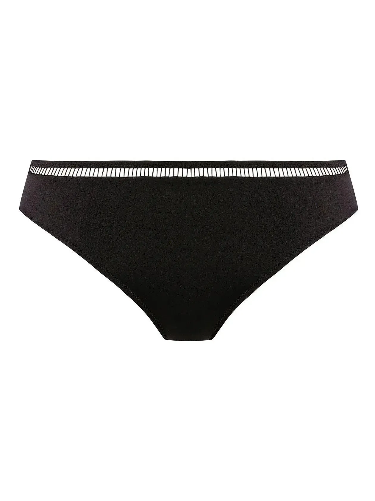 Black East Hampton Mid Rise Bikini Briefs