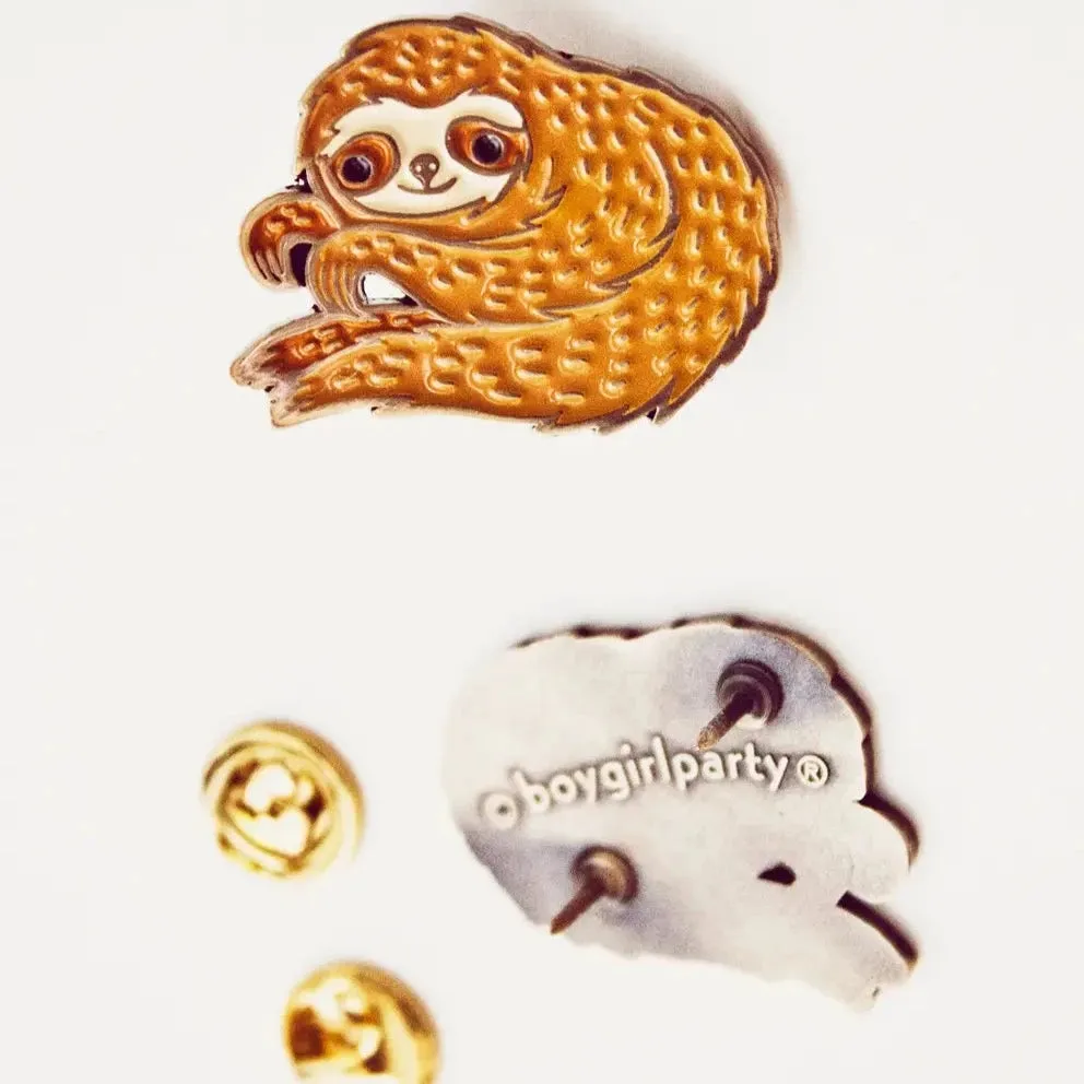 Boygirlparty Sloth Pin