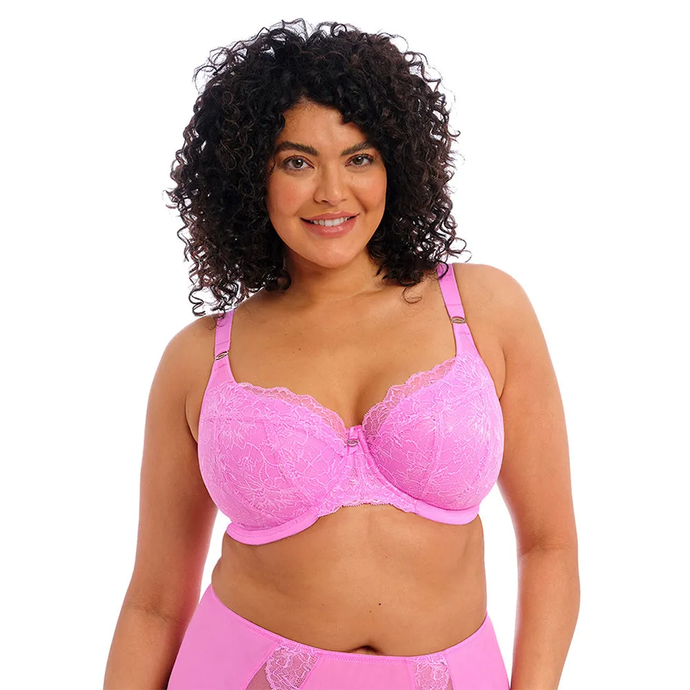 Brianna Very Pink Underwire Padded Half Cup Bra