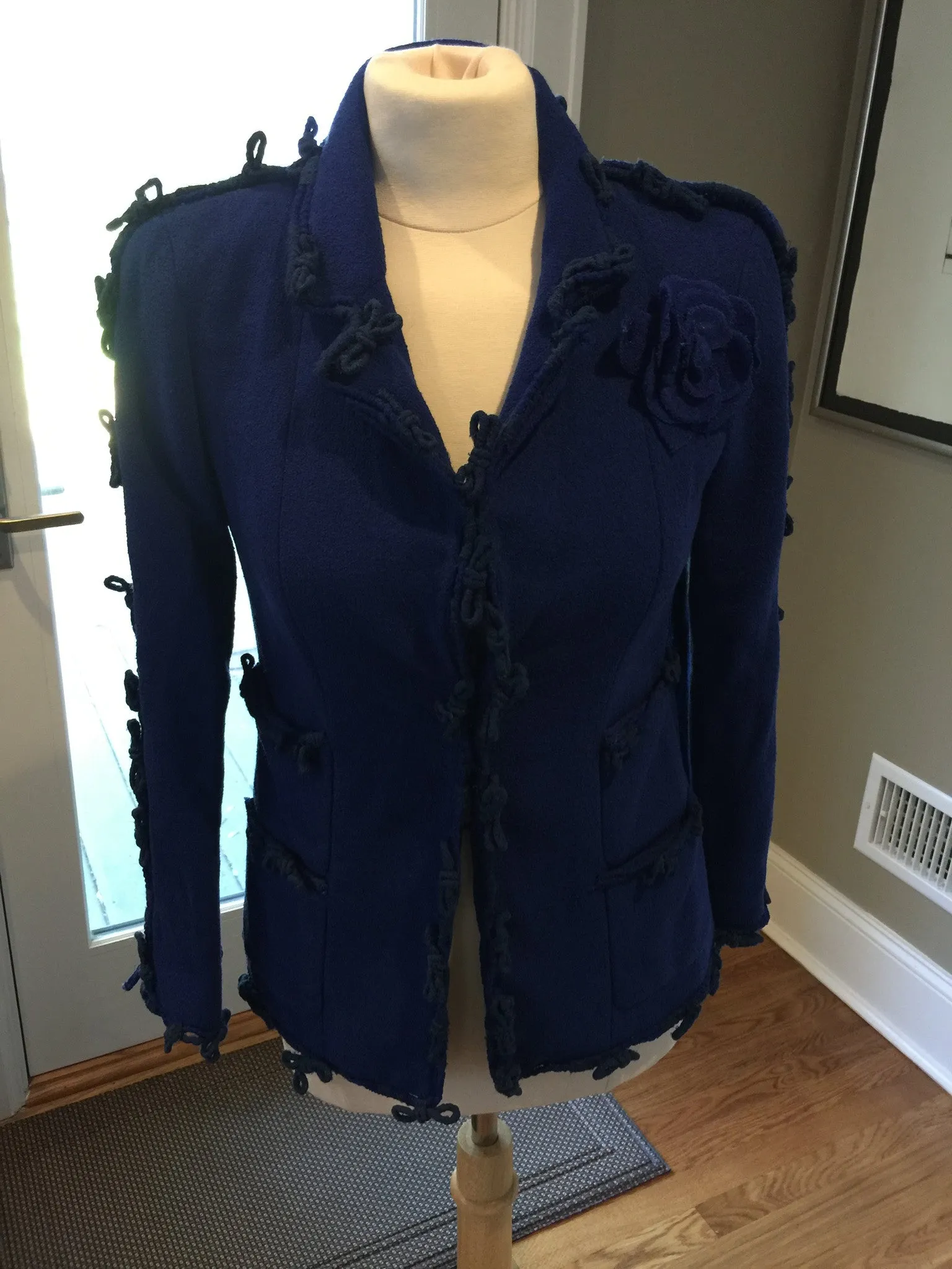 Chanel Blue Blazer