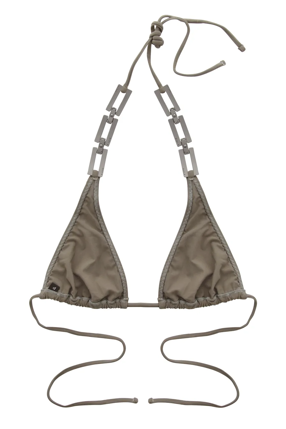 CLUBE BOSSA CAPRI Khaki Halter Bikini