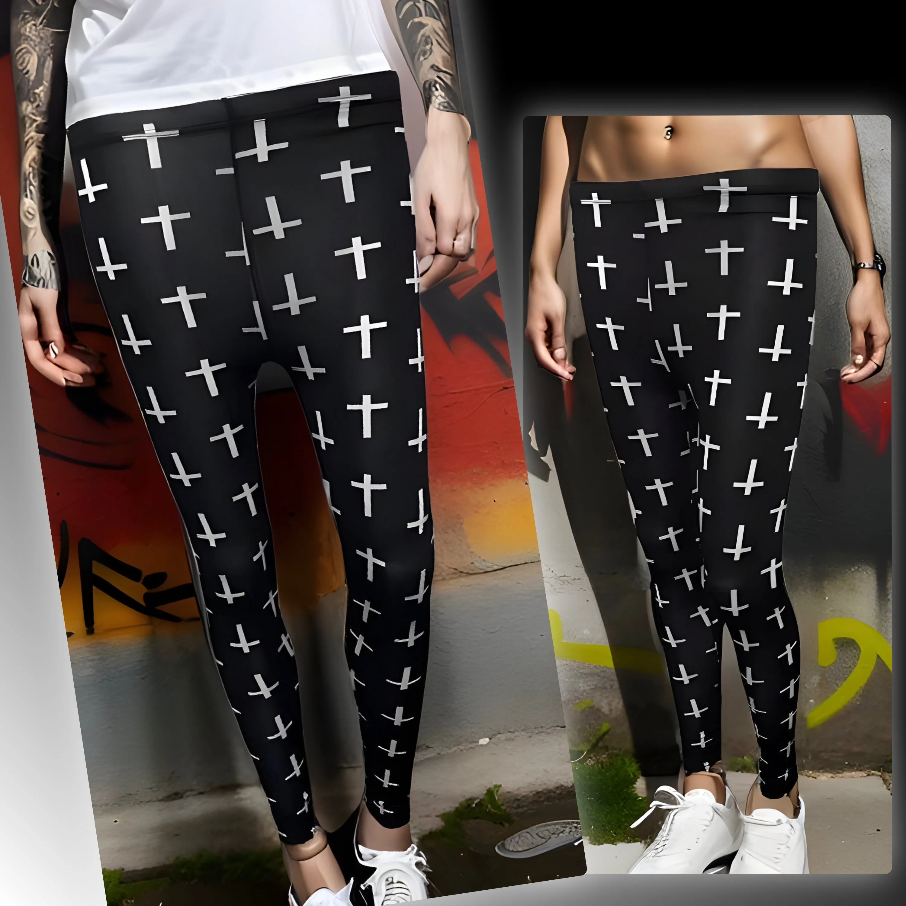 ^CROSS^ LEGGINGS FOR WOMEN