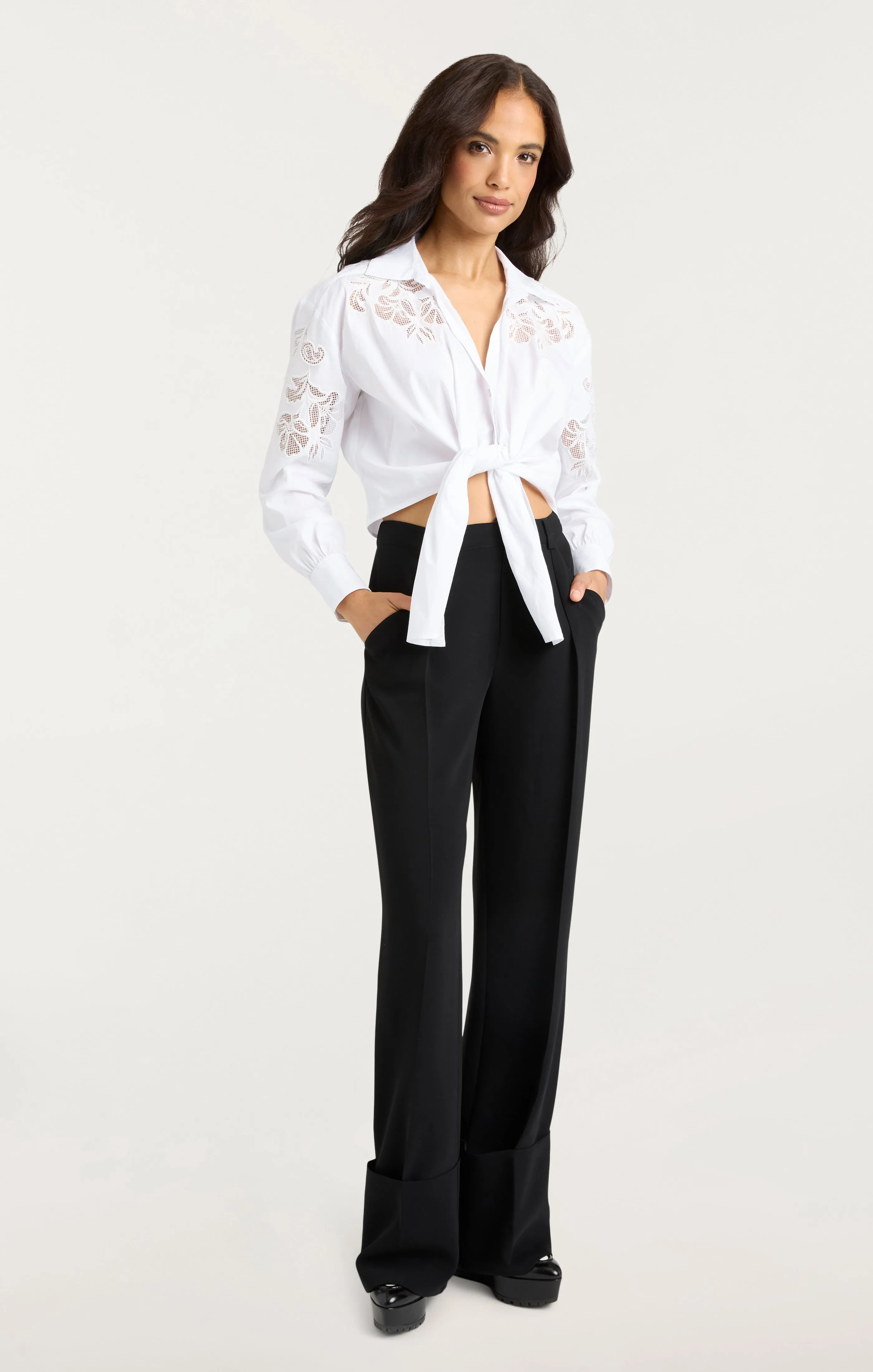 Cutout Embellished Marianna Top