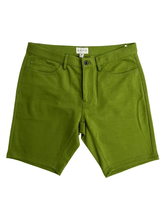 Emerald Casual Knit Shorts