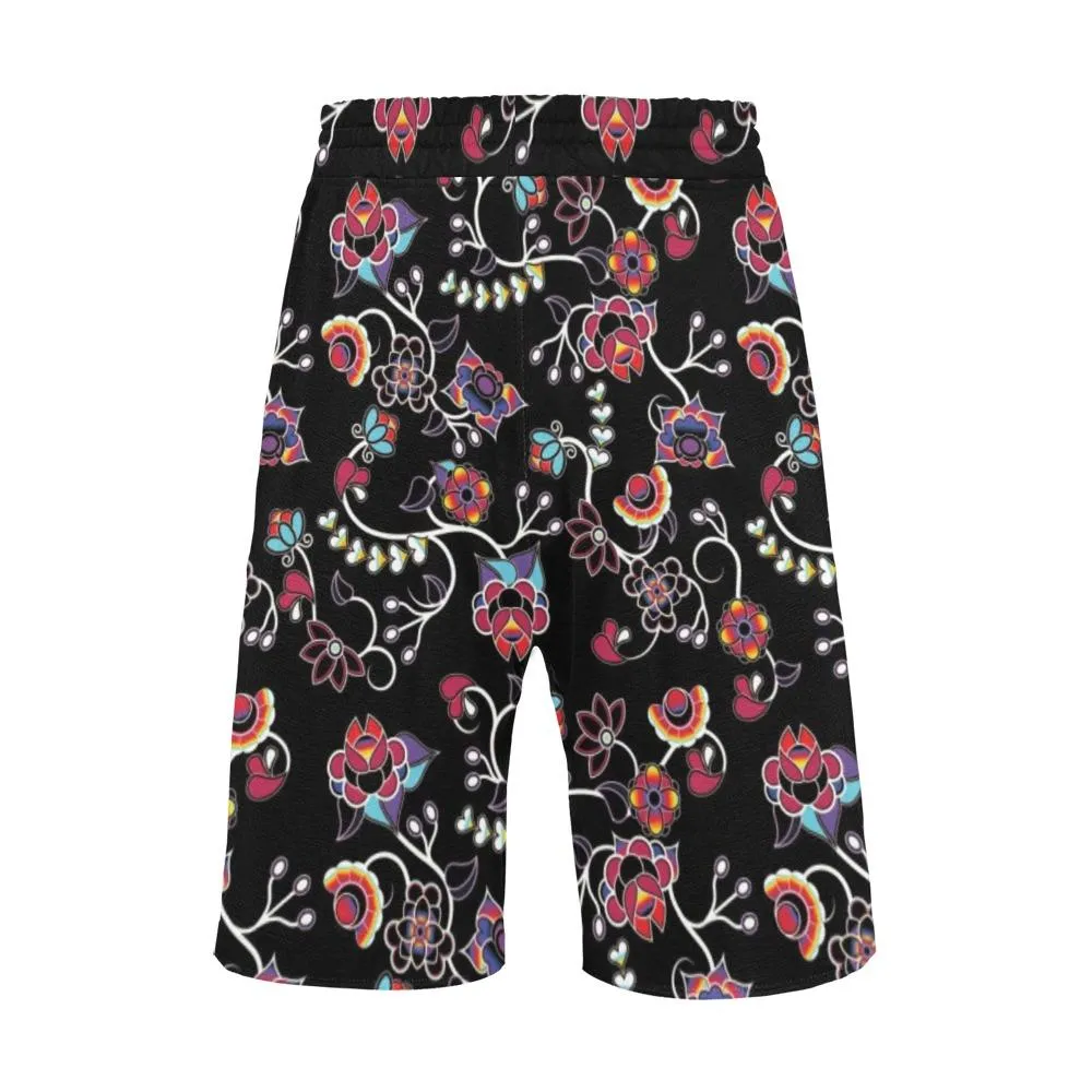 Floral Danseur Men's Casual Shorts