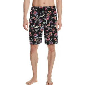 Floral Danseur Men's Casual Shorts