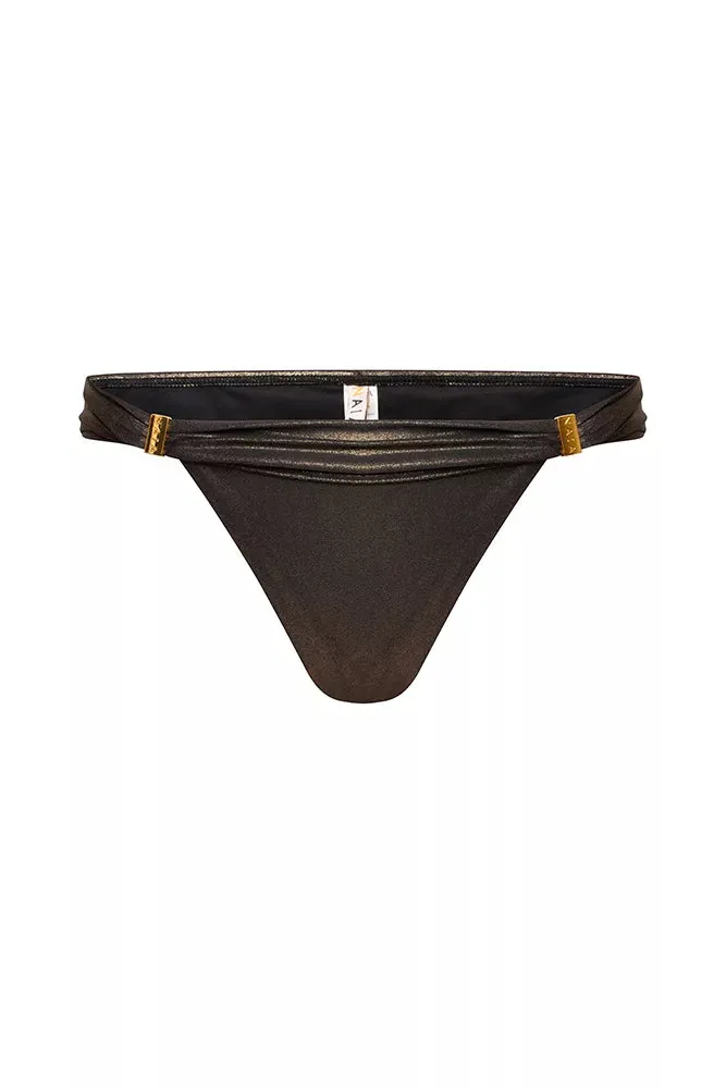 Maia Bikini Brief Gold Dust