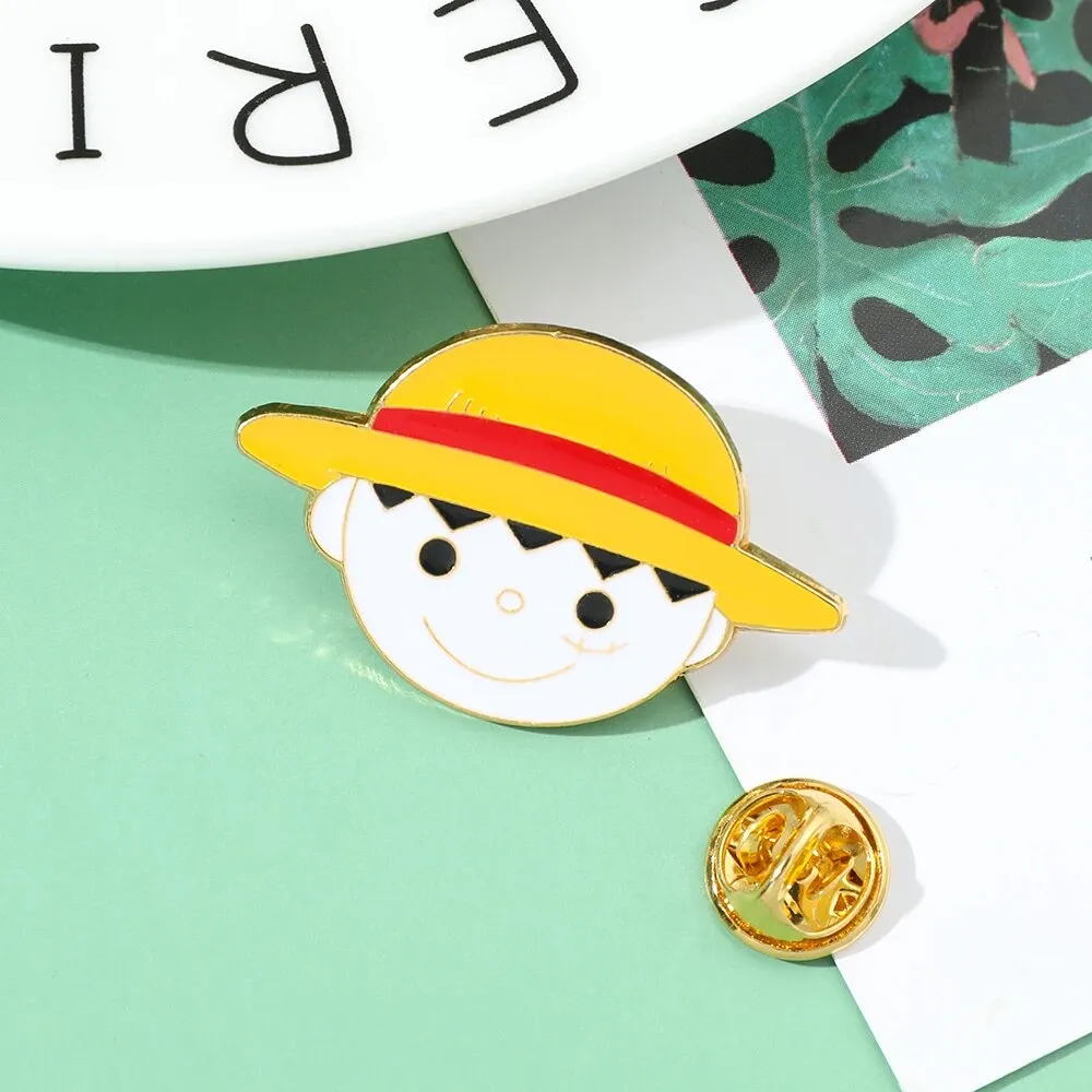 One Piece Skull Enamel Lapel Pins | Otakumise