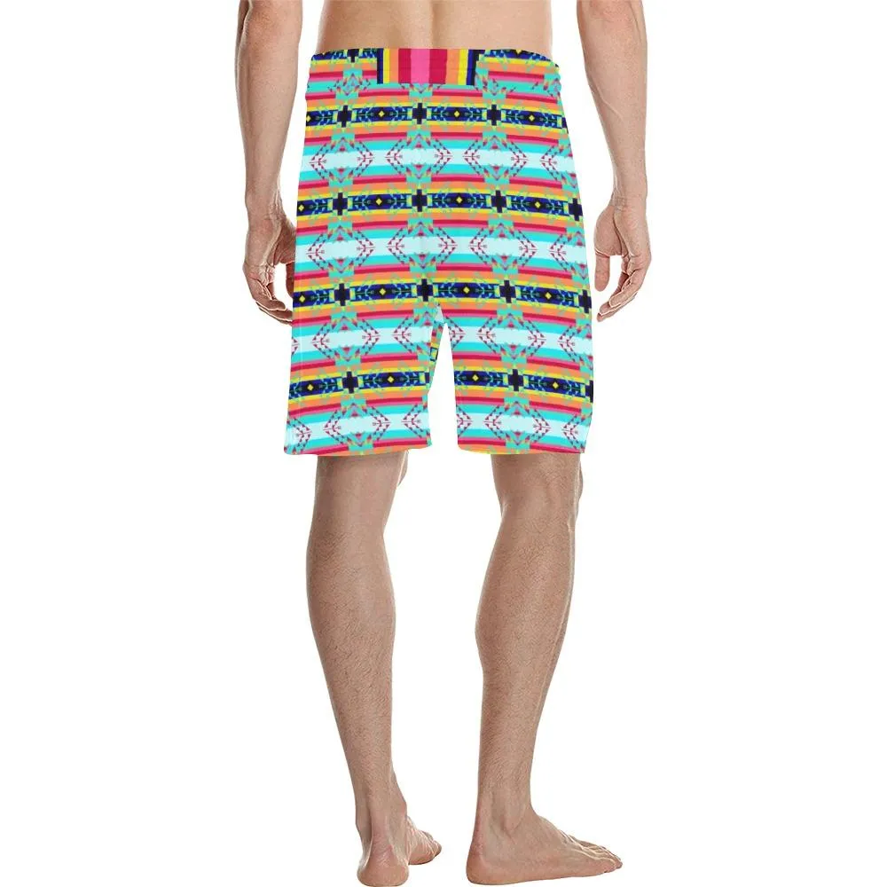 Sacred Spring Men's Casual Shorts