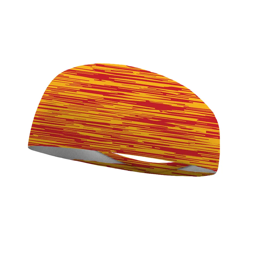 Static Team Colors Collection Performance Wicking Headband (multiple colors to choose from)