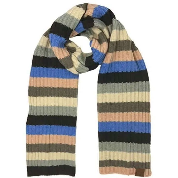 Striped C.C Scarves