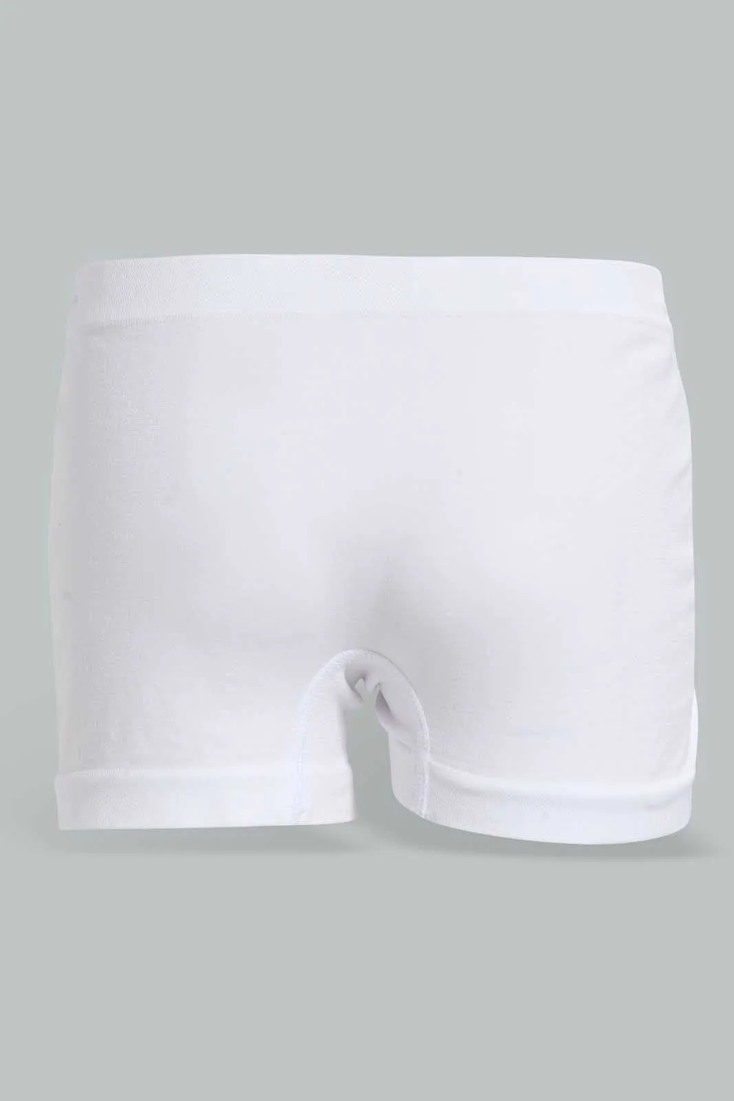 White Seamless Boxer Brief (Pack of 2)